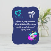 Gelukskaarten voor Valentijnsdag Feestdagenkaart (Staand voorkant)