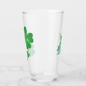 Geluksklaver met eigen monogram en foto glas (Links)