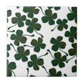 geluksklaver tegeltje (Voorkant)