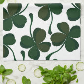 geluksklaver theedoek (Gevouwen)