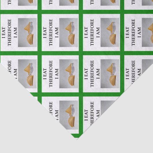 gelukskoekje tissuepapier (Detail)