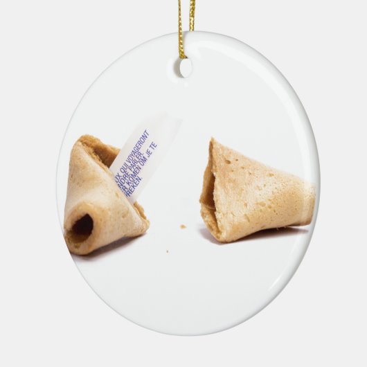 gelukskoekjes keramisch ornament (Links)