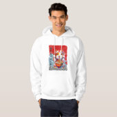 Gelukskoeksliefhebber Hoodie (Voorkant volledig)