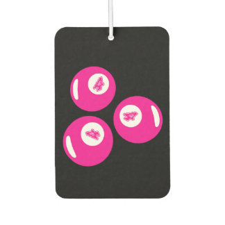 Geluksnummer 4 Roze Ballen Luchtverfrisser