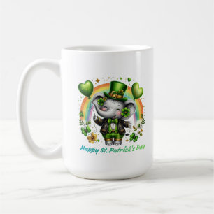 Geluksolifant Regenboog Charme Koffiemok