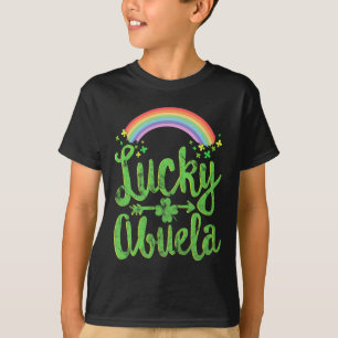 Geluksoma Lucky Abuela St. Patricks Day Oma Moeder T-shirt