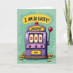 GeluksPapa Game Machinekaart Kaart
