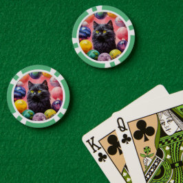 GeluksPokerfiches voor Kattenliefhebbers Poker Chips
