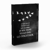 Geluksquote als u samen wilt gaan fotoblokken (Links)