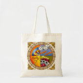Geluksroulette tote bag (Voorkant)