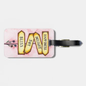 Geluksstraat Bagagelabel (Achterkant horizontaal)