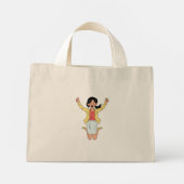 gelukstijd mini tote bag (Achterkant)