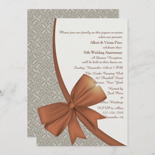 Geluksuitnodiging Kaart (Voorkant / Achterkant)