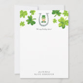 Geluksvindertje Notitiekaartje (Voorkant)