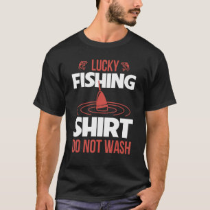 Geluksvissen Niet Wassen Visser T-shirt
