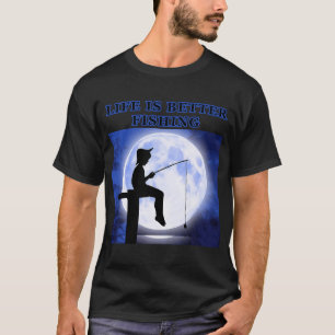 Geluksvisshirt Niet Wassen T-shirt
