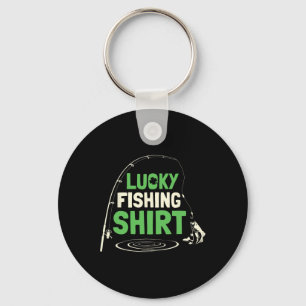 Geluksvisstangen Visser Funny Fishing Fish Cadeau Sleutelhanger