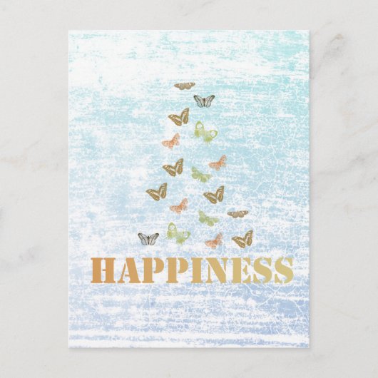 Geluksvlinders Briefkaart (Voorkant)