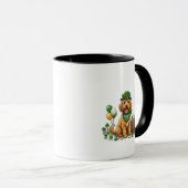Geluksvogel Cockapoo St. Patrick's Day Mok (Voorkant rechts)