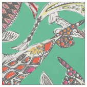 geluksvogel groen stof (Close Up)