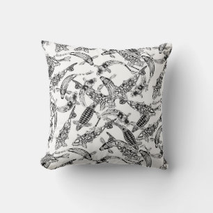 geluksvogel mono kussen