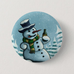 geluksvogel ronde button 5,7 cm