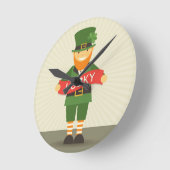 geluksvogel ronde klok (Hoek)
