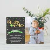 Geluksvogel | St. Patrick's Day 1e Verjaardag (Staand voorkant)