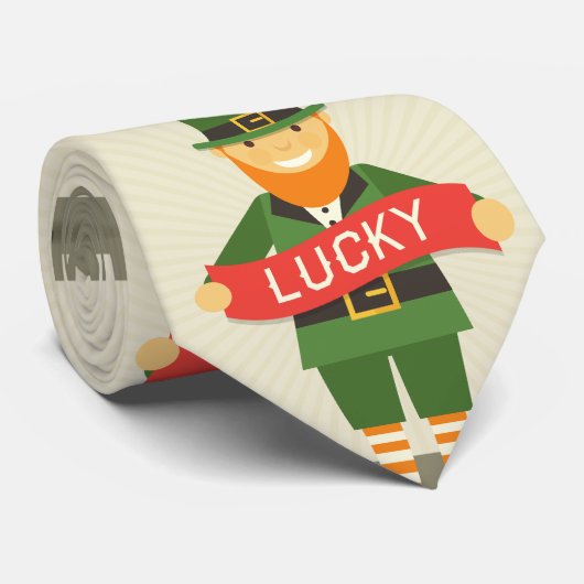 geluksvogel stropdas (Opgerold)