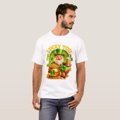 Geluksvogel T-shirt (Voorkant volledig)