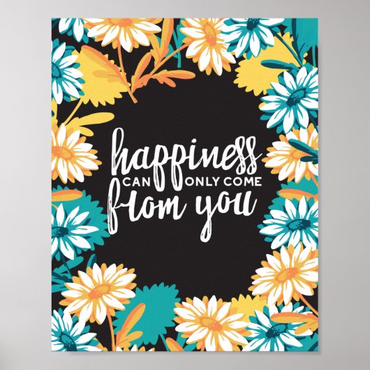 Gelukswachtrijen met traagheidslaatpatroon poster (Voorkant)