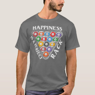 Gelukt is een Perfect Rek Billards Citaat T-shirt