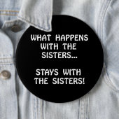 Gelukt Zisters Ronde Button 6,0 Cm (In situ)