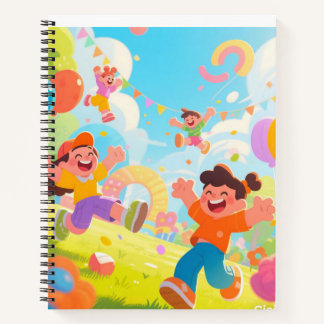 ✨ Gelukte Dag Spiraal Notebook | Leuke Kinderen On Notitieboek
