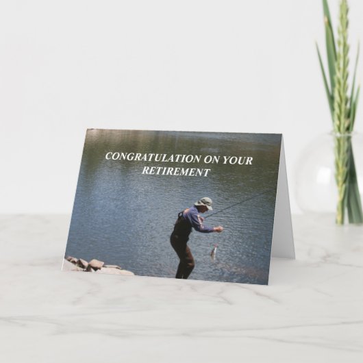GELUKWENS OP UW PENSIONERING KAART (Voorkant)