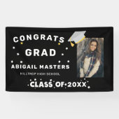 gelukwensen afstudeerder sterren fotoparty banner (Horizontaal)