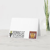 Gelukwensen bij de uw nieuwe toevoeging kaart (Achterkant)