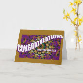 Gelukwensen bij het Krijgen van Kaart GED (Gele Bloem)