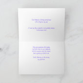 Gelukwensen bij het uw verloving kaart (Binnen)