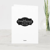 Gelukwensen bij het Verloving van Uw Dochter! Kaart (Achterkant)