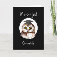 Gelukwensen die Leuke Wijze Uil een diploma