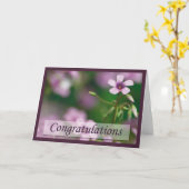 Gelukwensen - het Roze Wenskaart van de Kaart (Gele Bloem)