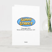 Gelukwensen Honeymooner! Kaart (Achterkant)