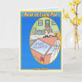 Gelukwensen Honeymooner! Kaart (Gele Bloem)