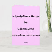 GELUKWENSEN! KAART (Achterkant)