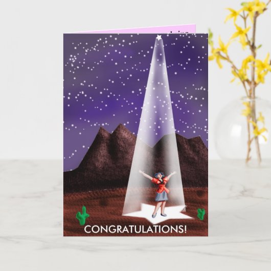 GELUKWENSEN! KAART (Gele Bloem)