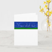 Gelukwensen! Kaart (Gele Bloem)