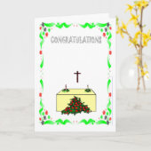 Gelukwensen, Kerk Kaart (Gele Bloem)