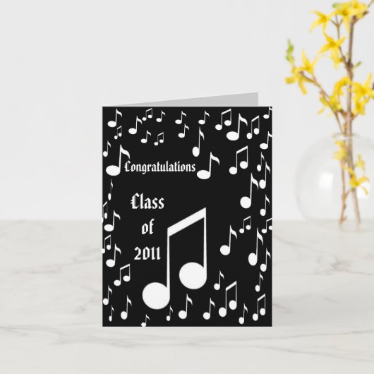 Gelukwensen, Klasse van 2011_Card Kaart (Gele Bloem)