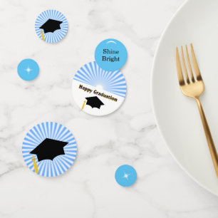 Gelukwensen met je afstuderen Tafelconfetti Confetti